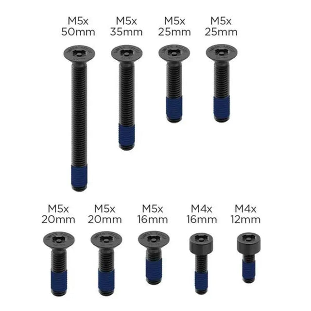 Quad Lock Anti-Theft Screw Kit - Leks Motor as