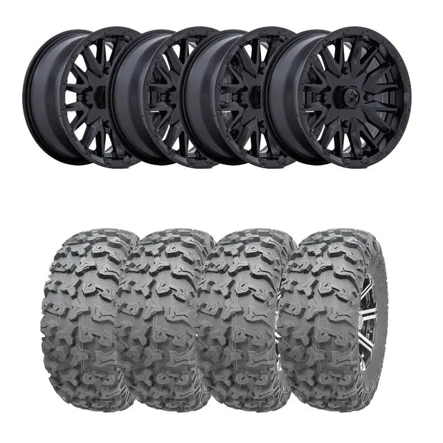 Hjulpakke 21 - Can-Am 4x4 – Wanda P3036, MSA M49 Creed Sort Matt,+10