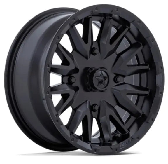 Pigghjulpakke 79 - Can-Am 4x4 - 27"/14" – Wanda VS3020 Storm, MSA M49 Creed - Sort –