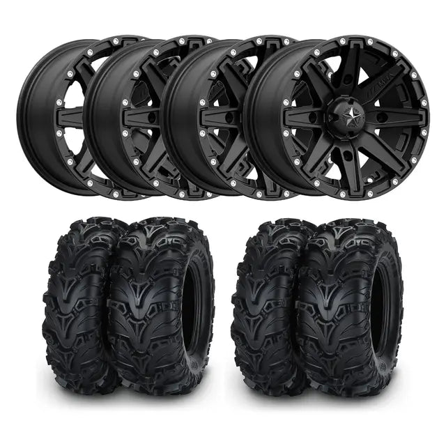Hjulpakke 87 - Can-Am 4x4 – ITP Mud Lite 2 E4, MSA M33 Clutch, +10mm