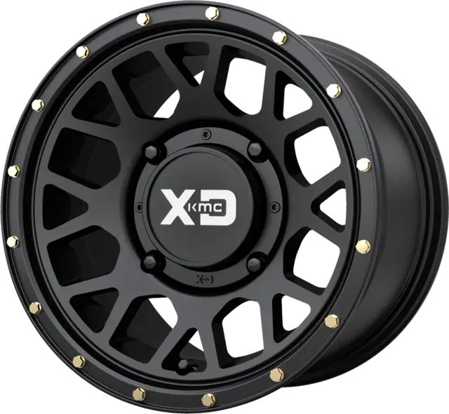 KMC KS135 Grenade - Can-Am, 4/137 – ATV/UTV Felg - Matt Svart, +00mm –