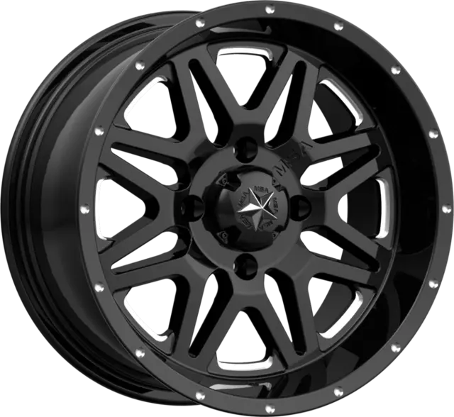 MSA M26 Vibe - Can-Am, 4/137 – ATV/UTV Felg - BS/Maskinert, 14/16", +0