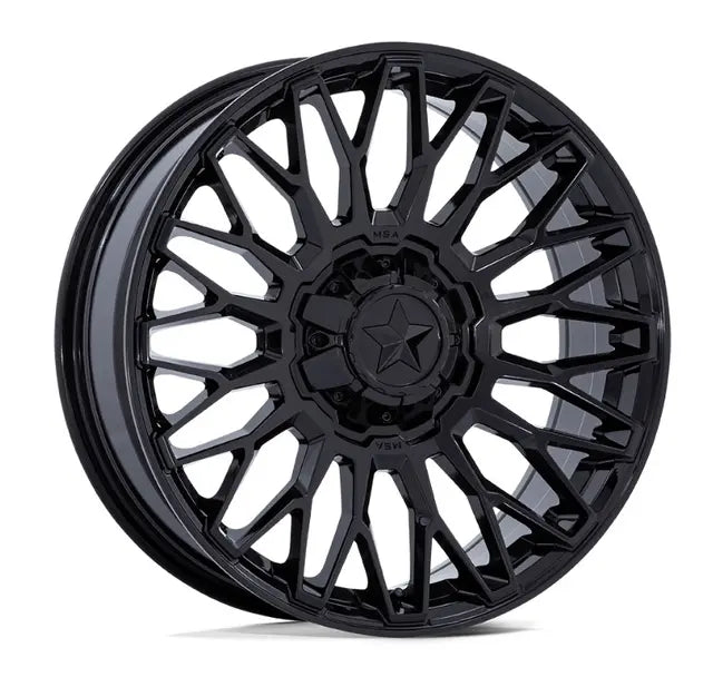 MSA M50 Clubber 14/15x7 - 4/137,+10 – ATV/UTV Felg - Sort Blank