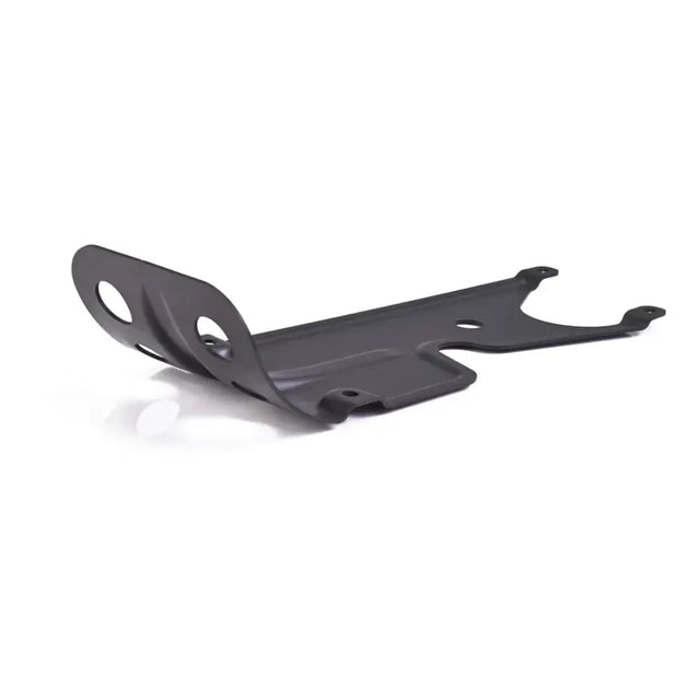 Triumph bunnplate aluminium svart black metal motorcycle engine guard with cutout design for Speed Twin Bonneville