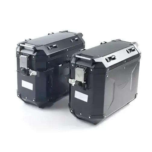 Triumph Expedition sidevesker 2 × 37 liter – svart - Leks Motor as