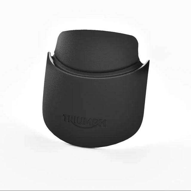 Sort skinn triumph forlenger til frontskjerm for scrambler 400 x, egnet for atv-er og utv-er og tilhengerbruk