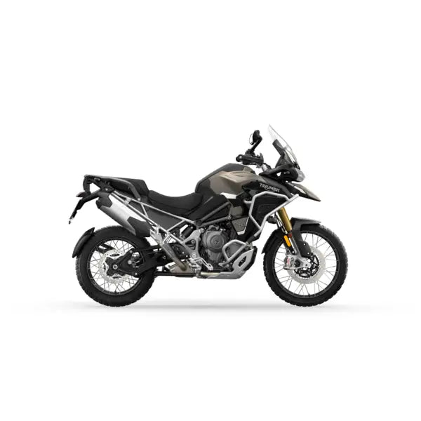 Triumph Tiger 1200 Rally Explorer 2026 – Matt Sandstorm, høyre side