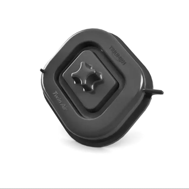 Black plast luftfilterdeksel med twin air og triumph merking til motorsykkel og atv-er og utv-er