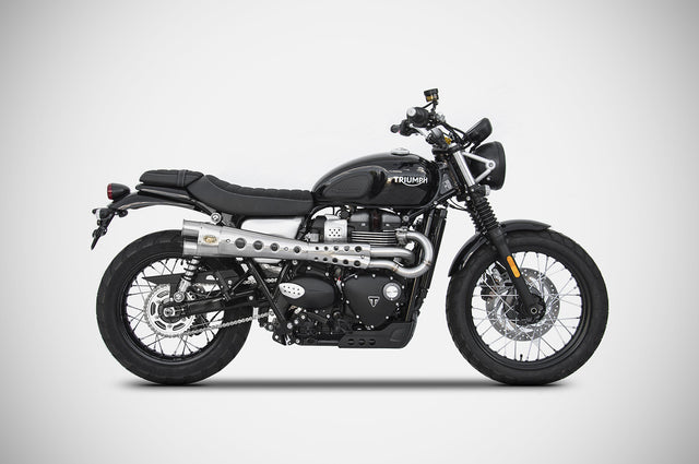 Zard SP komplett eksosanlegg – Triumph Street Scrambler / Scrambler 900