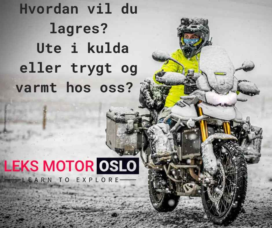 Alt du trenger å vite om vinterlagring av MC hos LEKS Motor AS - Leks Motor as