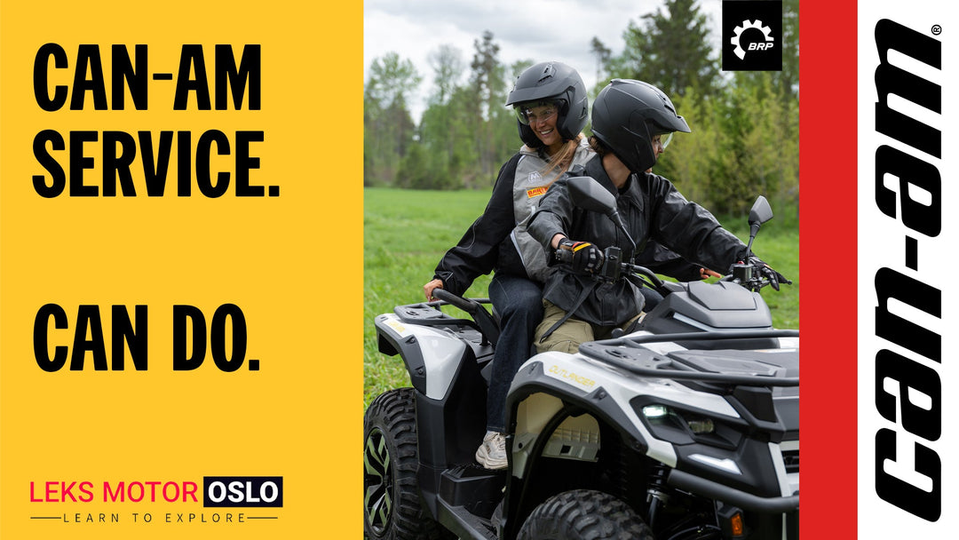 Can-Am service. Can do. – LEKS Motor Oslo