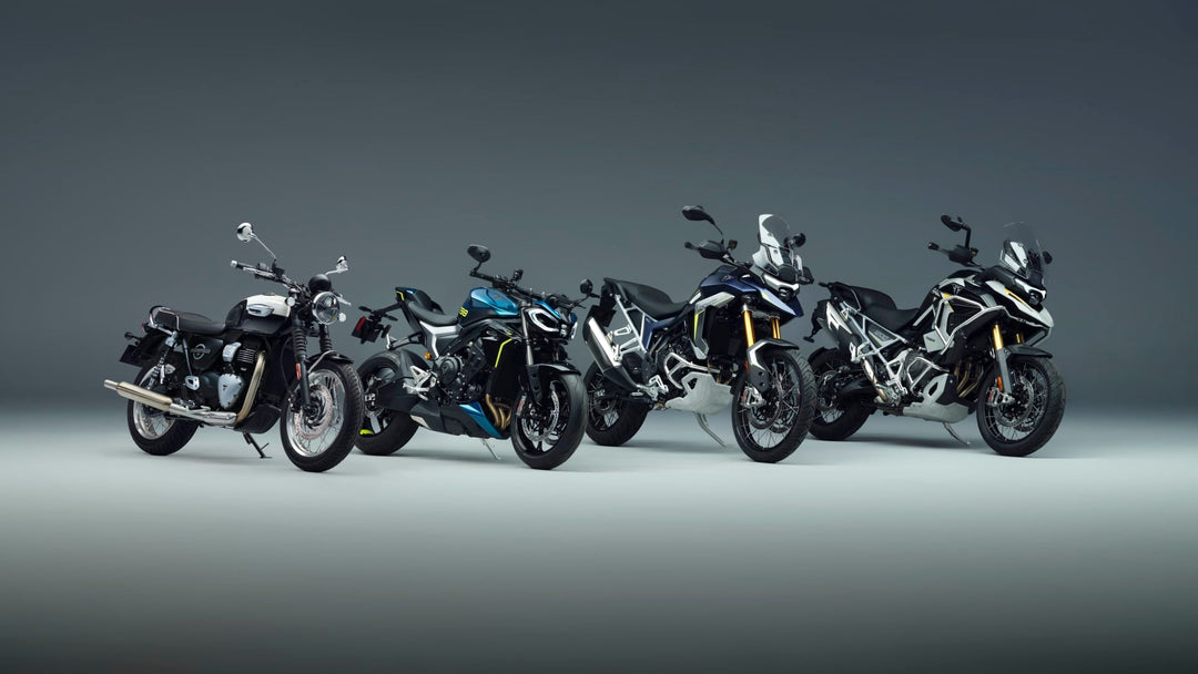 Triumph Go Further – fire nye modellnyheter for 2027