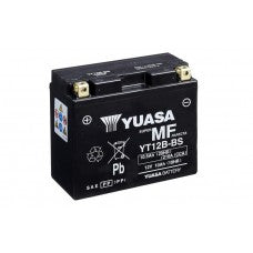 YUASA BATTERI Dry Charged with Accid box (CP) – YT12B-BS