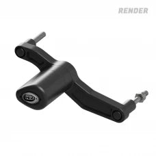 Aero Crash Protectors Black Triumph Tiger Sport 800 25- (Non-Drill) – 890-CP0603BL