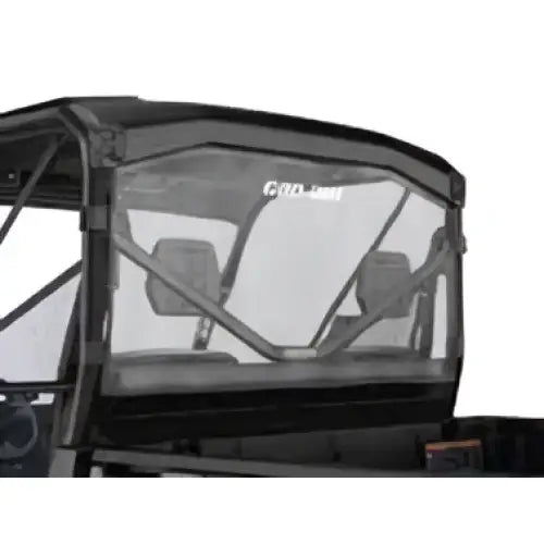 Svart mesh bakrute i metall for can-am traxter g1 g1 max g2 g2 max til atv-er og utv-er bruk