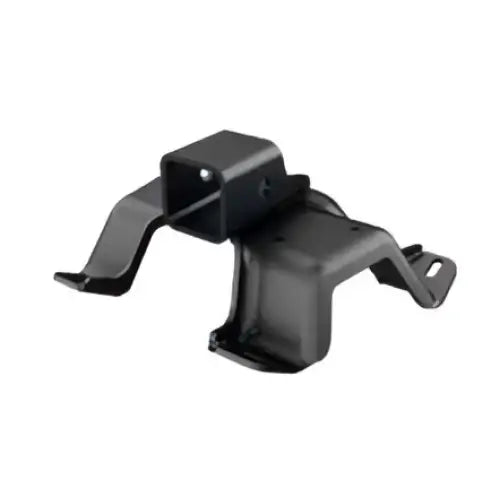 Black plast karabiner med solid vinkel design og to buede feste punkter for atv-er og utv-er tilhenger og motorsykkel
