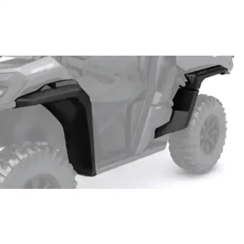 Black plast-sidefender til can-am traxter g2 og traxter g2 max for atv-er og utv-er bruk med tilhenger og motorsykkel