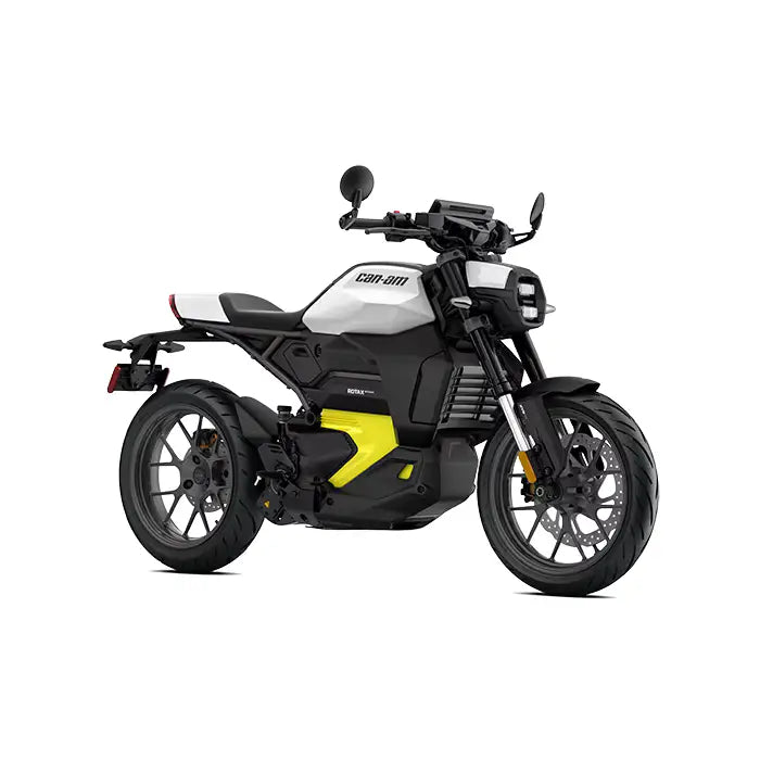Can-Am PULSE Elmotorsykkel 35 kW Bright White 10,25" skjerm - Leks Motor as