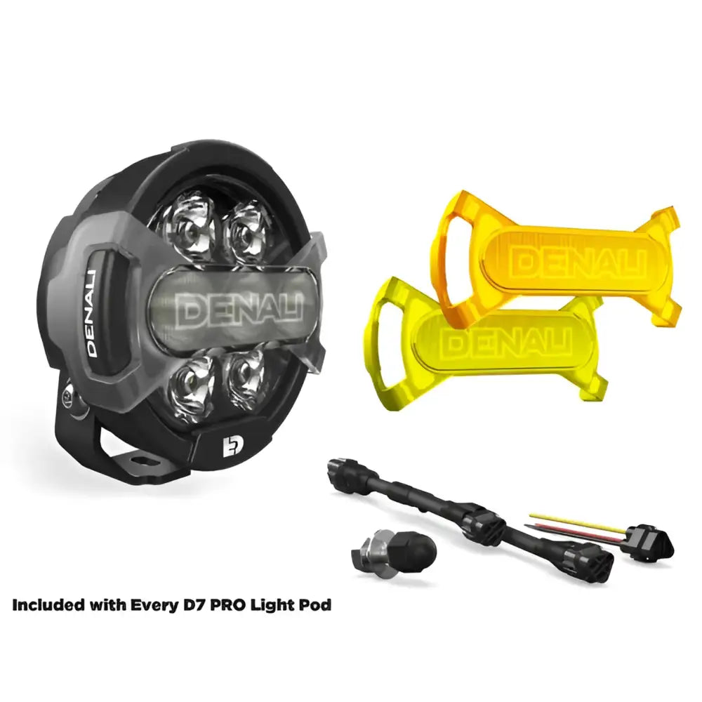 Denali D7 Pro - Pro LED ekstralys med uavhengige midterste diodene - Leks Motor as