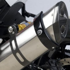 Round Supermoto Style" 5.5" to 6.5" Eksos Beskytter - BLACK" – 890-EP0009BK