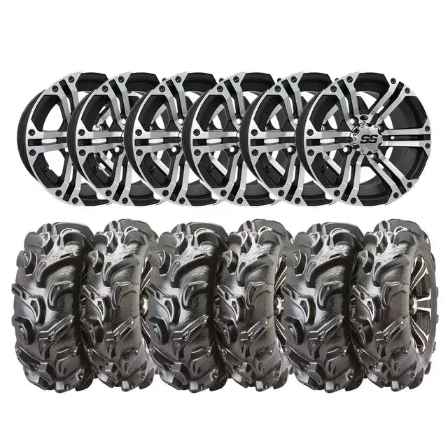 Hjulpakke 14 Can-Am 6x6 - 28"/14" - Leks Motor as