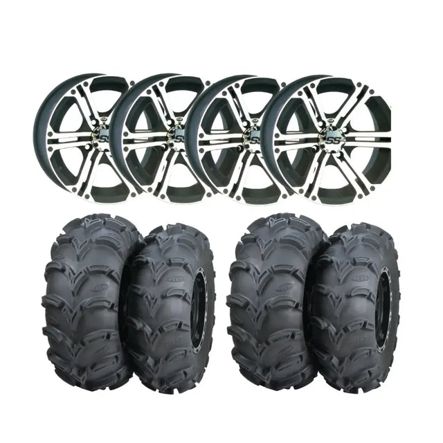 Hjulpakke 3 - Can-Am 4x4 - 28"/14" - Leks Motor as