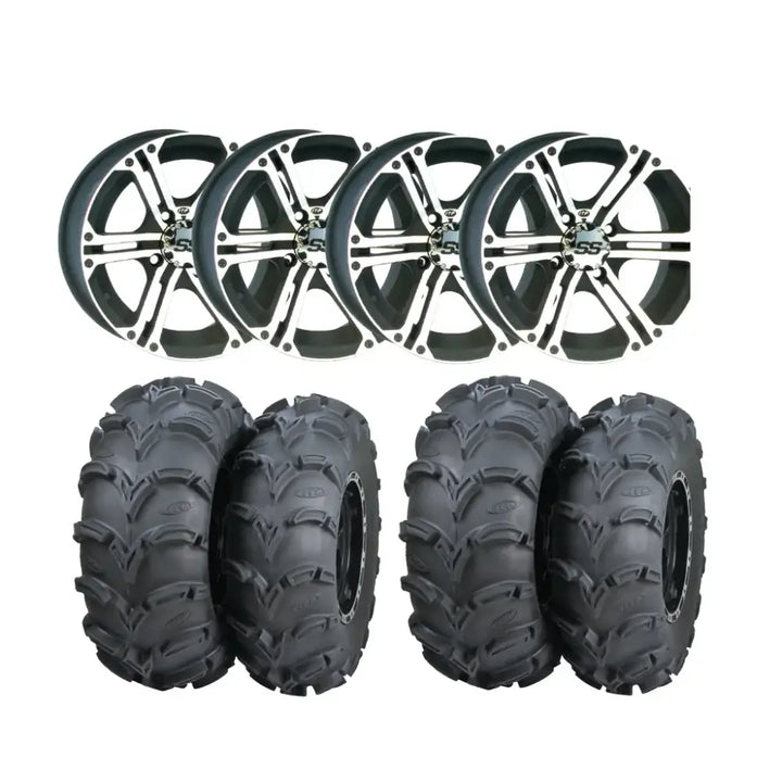 Hjulpakke 3 - Can-Am 4x4 - 28"/14" - Leks Motor as