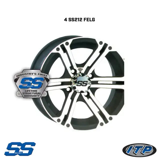 Hjulpakke 52 - Can-Am 4x4 26" Dekk og 14 Wanda VS3020 Storm E4, ITP SS212 - Leks Motor as
