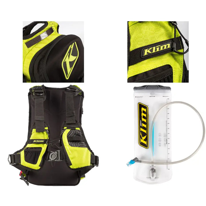 Klim Nac Pak med Shape-Shift™ 3L Hydrapak - Leks Motor as