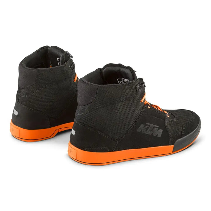 KTM CHRM SHOES BLK/ORANGE - Leks Motor as