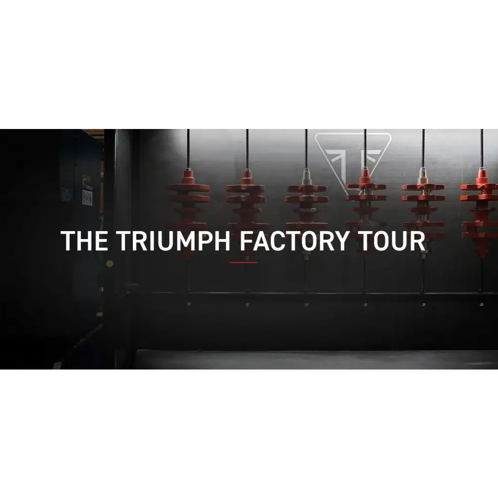 Eksklusiv Triumph Factory Tour 5–7 juni – London & Hinckley - Leks Motor as