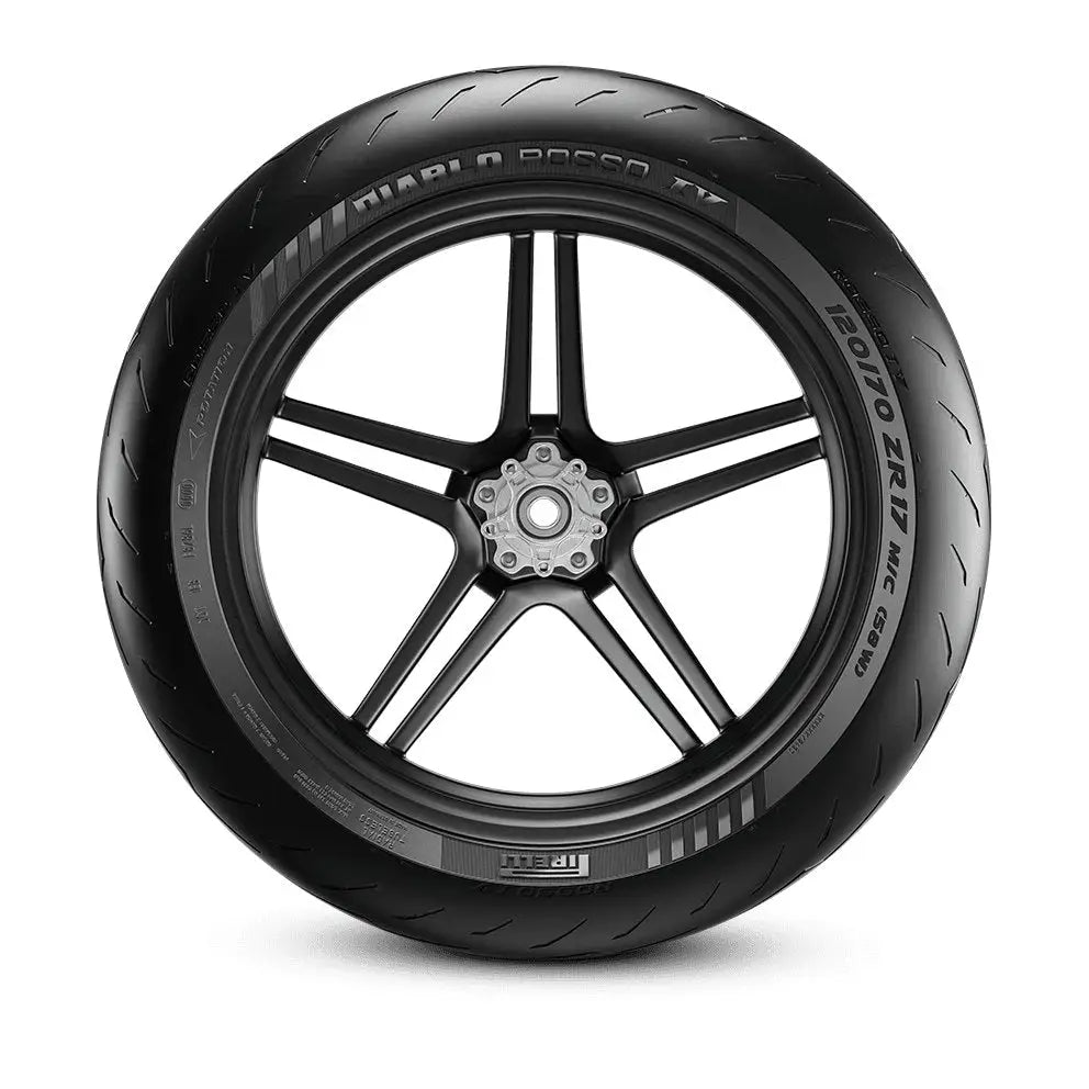 Pirelli Diablo Rosso IV (120/70-17 + 200/55-17) Dekksett - Leks Motor as