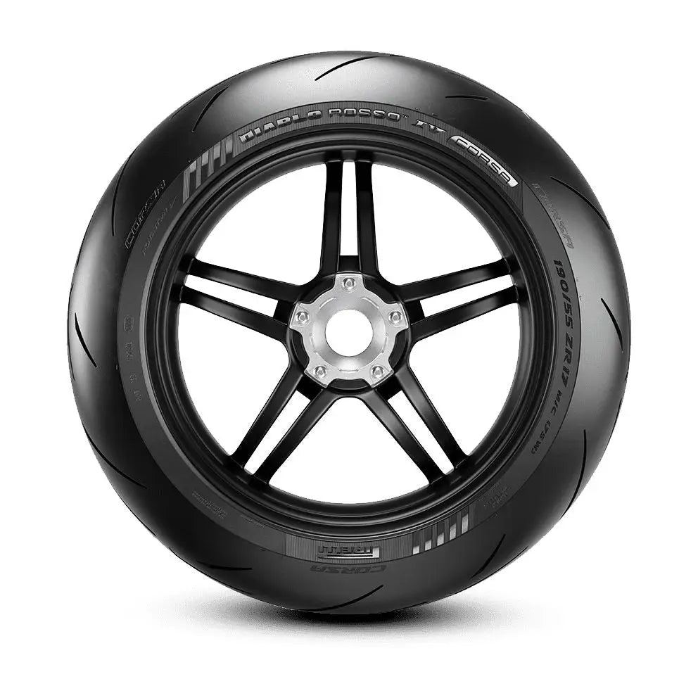 Pirelli Diablo Rosso IV Corsa (120/70-17 + 200/55-17) Dekksett - Leks Motor as