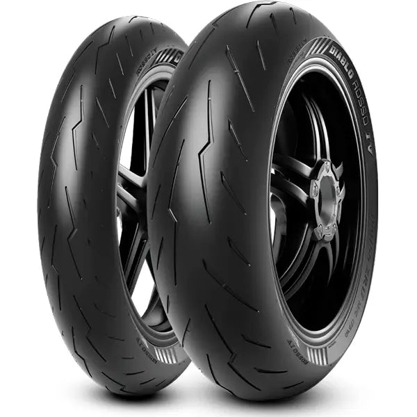 Pirelli Diablo Rosso IV Corsa (120/70-17 + 200/55-17) Dekksett - Leks Motor as