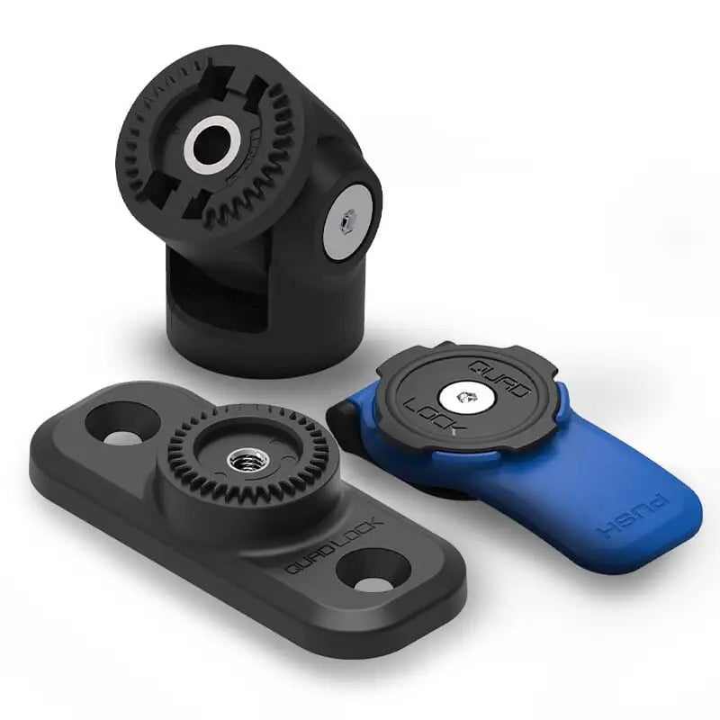 Quad Lock 360 Scooter Mounting Kit - Base/Adaptor/Head - Leks Motor as