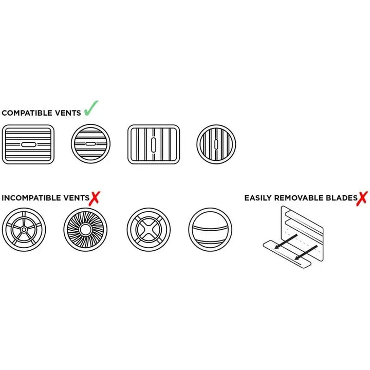 Quad Lock Car Vent Mount - Leks Motor as