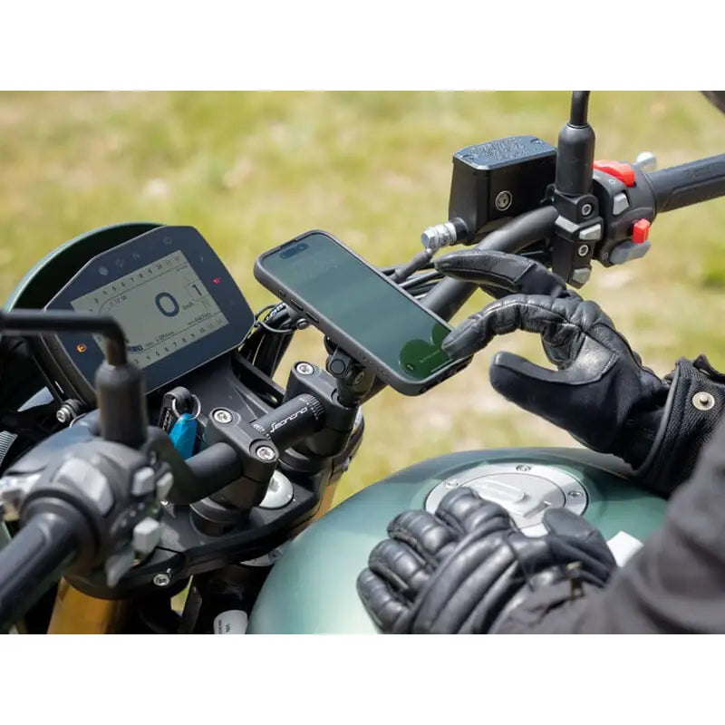 Quad Lock Handlebar Clamp Mount Pro - Leks Motor as