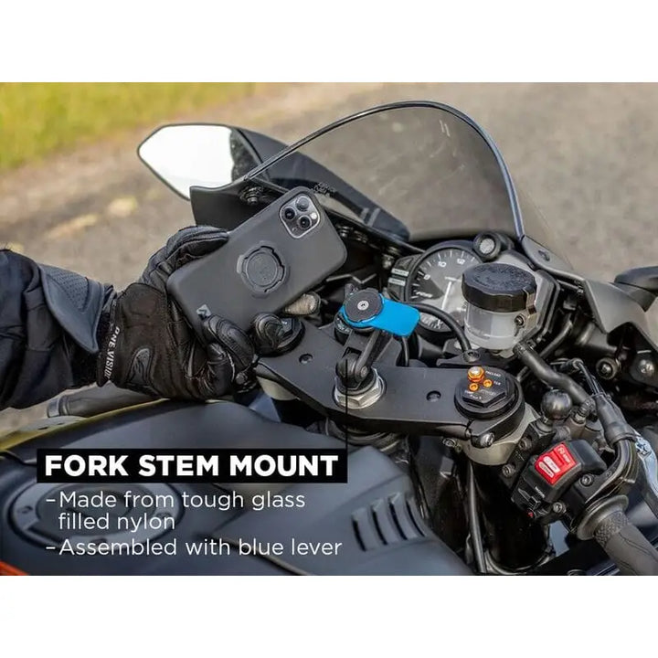 Quad Lock Motorcycle Fork Stem Mount PRO - Leks Motor as