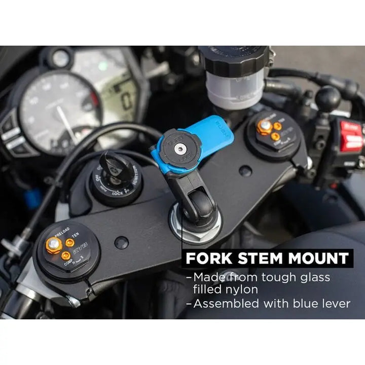 Quad Lock Motorcycle Fork Stem Mount PRO - Leks Motor as