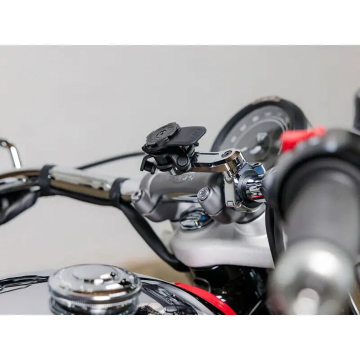 Quad Lock Motorcycle Handlebar Mount PRO Chrome - Leks Motor as
