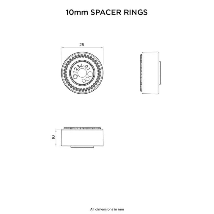 Quad Lock Spacer Rings - Leks Motor as