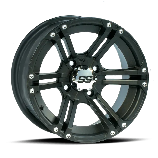 ITP SS212 F+B - 12x7, 4/137,5+2 – Matt Sort – 