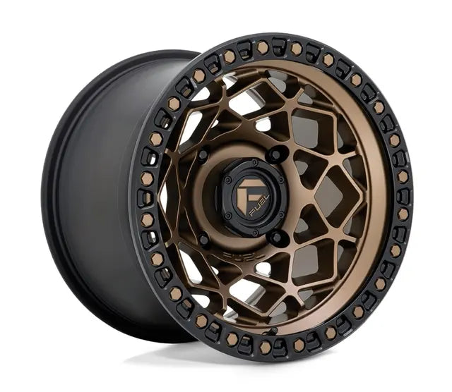 Fuel Unit D783 UTV 15X7 - 4X137, +10 – Sort med grå ring – 