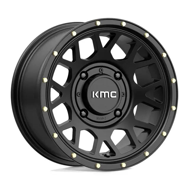 KMC KS135 Grenade 15x10 - Can-Am, 4/137 – ATV/UTV Felg - Matt Svart, +00mm – 