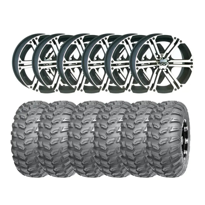 Hjulpakke 60 - Can-Am 6x6 - 25"/12" - Leks Motor as