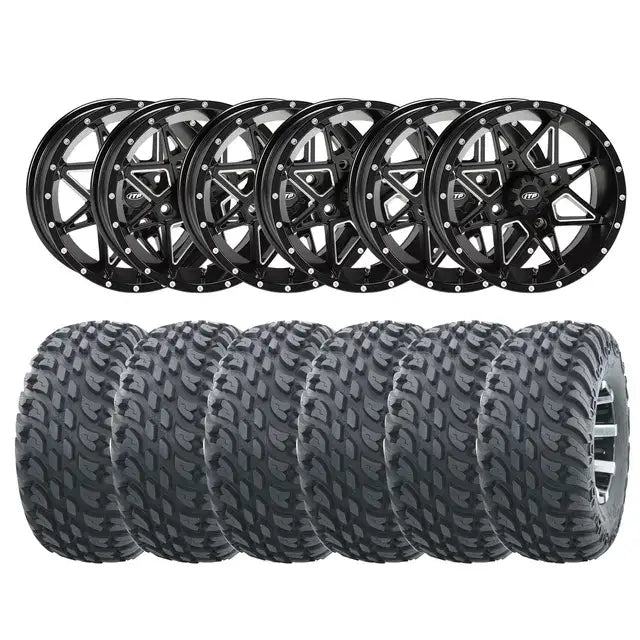 Hjulpakke 71 - Can-Am 6x6 Wanda VS3020 Storm E4, ITP Tornado - Leks Motor as