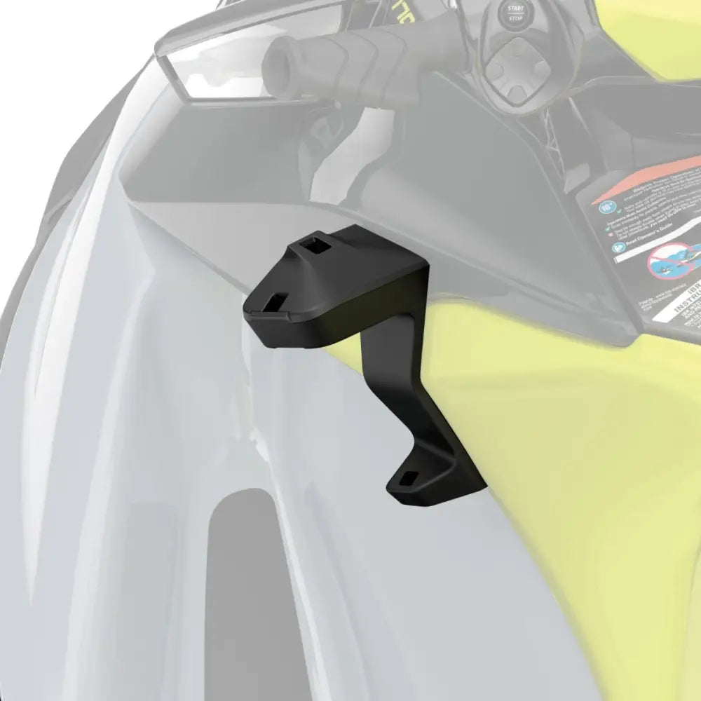 Black plast monteringsbrakett til sea-doo linq frontstøtte venstre for gti gtr wake fishpro scout