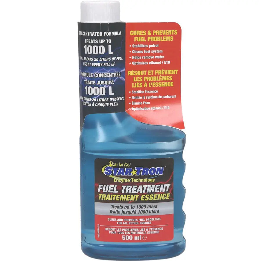 Star Tron bensintilsetning 500 ml – behandler opptil 1000 L - Leks Motor as