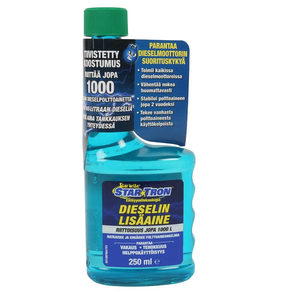 Star Tron dieseltilsetning 250 ml – behandler opptil 1000 L - Leks Motor as