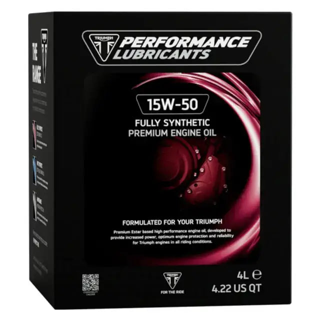 Triumph 15W-50 Motorolje 4 Liter - Leks Motor as